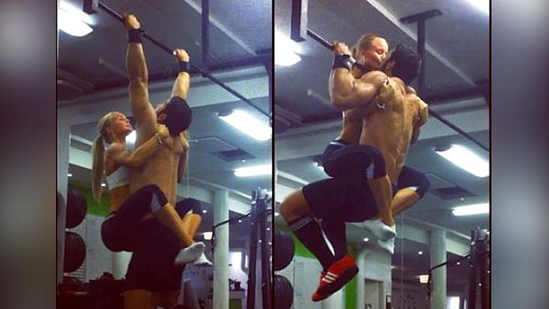 Mốt chụp ảnh cặp đôi tại phòng tập Gym khiến FA ganh tị Thể Hình Channel
