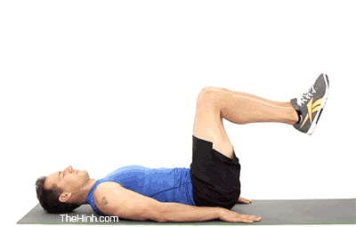 Leg Pull-In - Bài tập gập bụng ngược cao gối cho cơ bụng 6 múi Thể Hình Channel