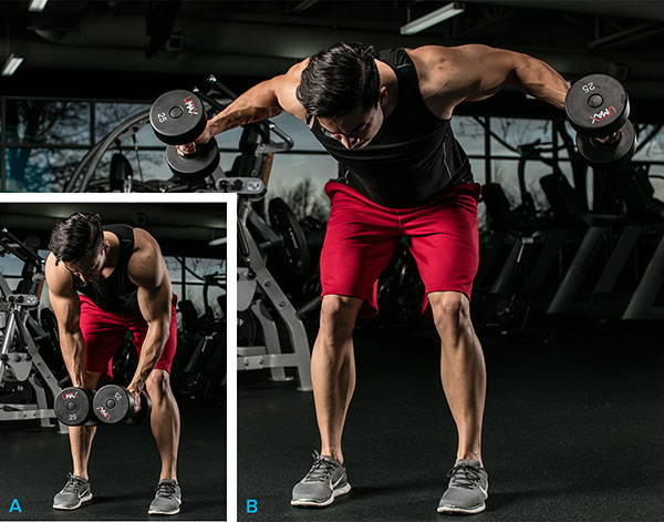 Bent-over Rear-Delt Fly with Neutral