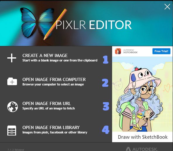 Hướng dẫn sử dụng Photoshop Online