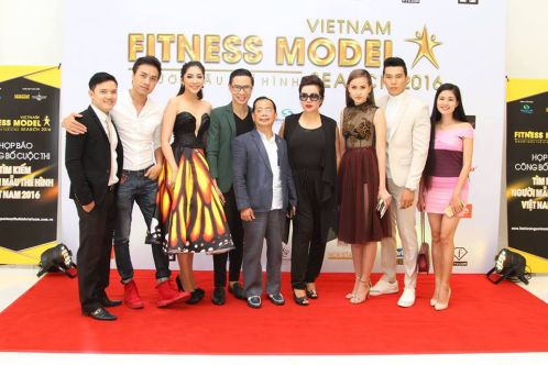 Hội tụ dàn sao "khủng" tại tìm kiếm người mẫu thể hình Việt Nam 2016
