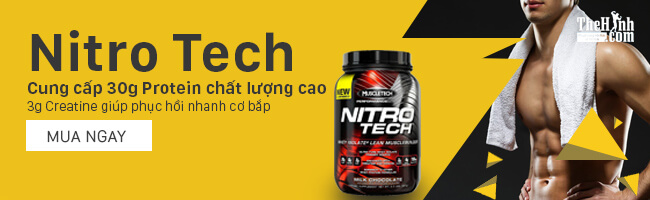 MT Nitro Tech Performance Series sữa tăng cơ giảm mỡ 