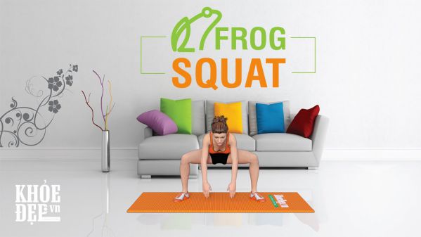 Bài tập để mông to hơn và đùi thon gọn hiệu quả nhờ vào Frog Squat
