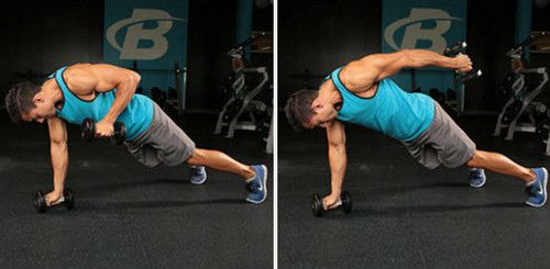 Tricep Plank Extension