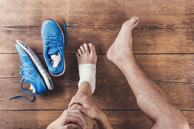 Chấn thương khi chạy bộ có nên chườm đá hay không ?