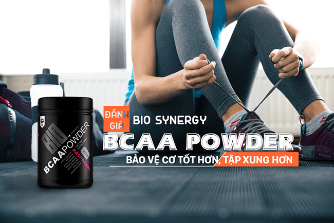 Đánh giá Bio-Synergy BCAA Powder - Tăng cơ cấp tốc, luôn tỉnh táo, tập xung hơn