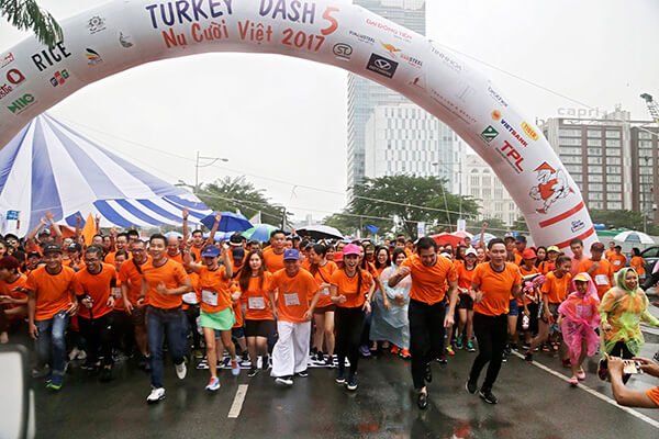 Turkey Dash - Chạy bộ từ thiện vì nụ cười của trẻ em