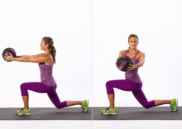 Reverse Lunge With Twist