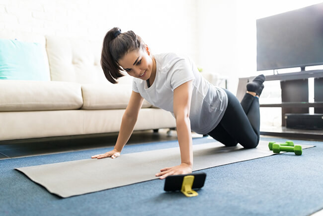 Lịch tập luyện tại nhà cho nữ trong 4 tuần giúp giảm cân, săn chắc cơ thể