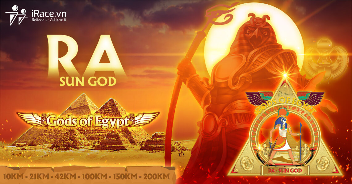 Ra mắt sự kiện chạy bộ online Ra - Thần Mặt Trời | Gods Of Egypt