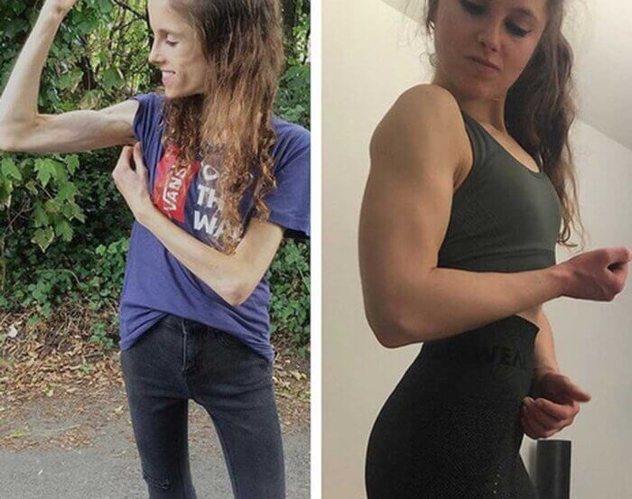 Cô gái đã thay đổi bản thân một cách không tưởng nhờ tập gym