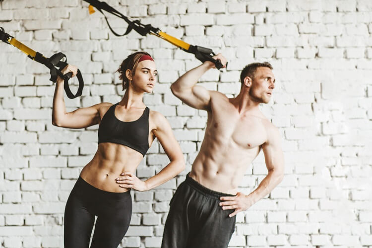 44 exercises with TRX rope - Slim body easily at home