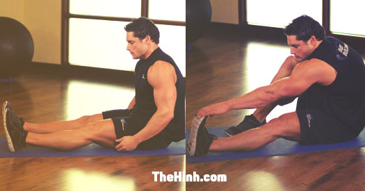Seated Calf Stretch – Tập giãn cơ bắp chân
