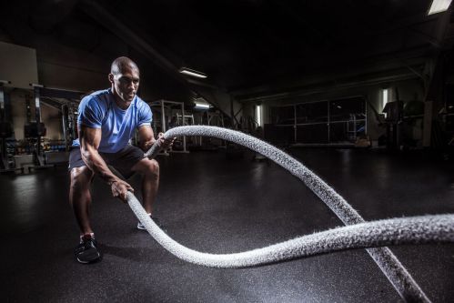 Bài Cardio cường độ cao Battle Ropes