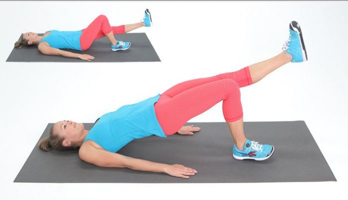 Bí kíp để có vòng eo thon như sao hàn với Bridge Kicks
