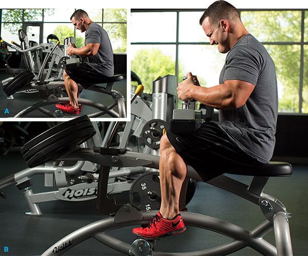 Seated Calf Raise - Ngồi nhón gót chân