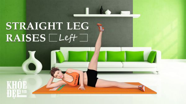 Straight Leg Raises – Tập cho đùi thon có gì đâu mà khó chứ
