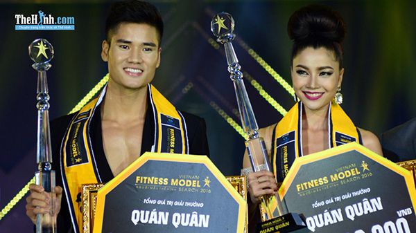 Gương mặt 2 quán quan đêm chung kết Vietnam Fitness Model Search 2016