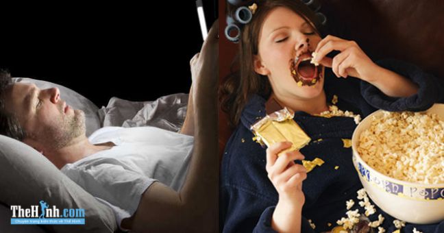 12 nguyên nhân dẫn đến tăng cân vì các thói quen ban đêm này