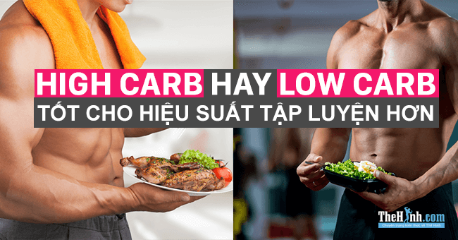 Chế độ ăn kiêng Low Carb hoặc Keto có làm giảm hiệu suất tập luyện không ?