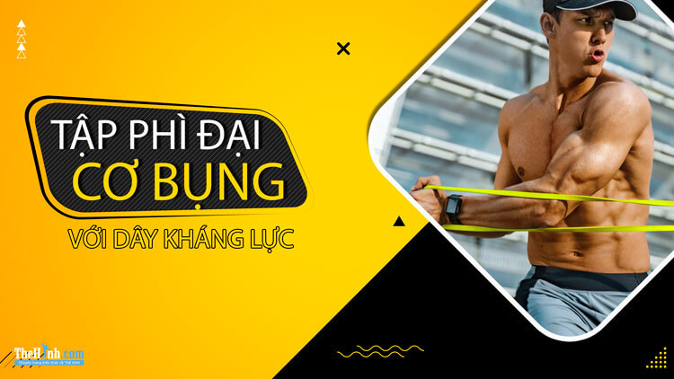 Bắt đầu từ đâu khi tập bụng với dây kháng lực?
