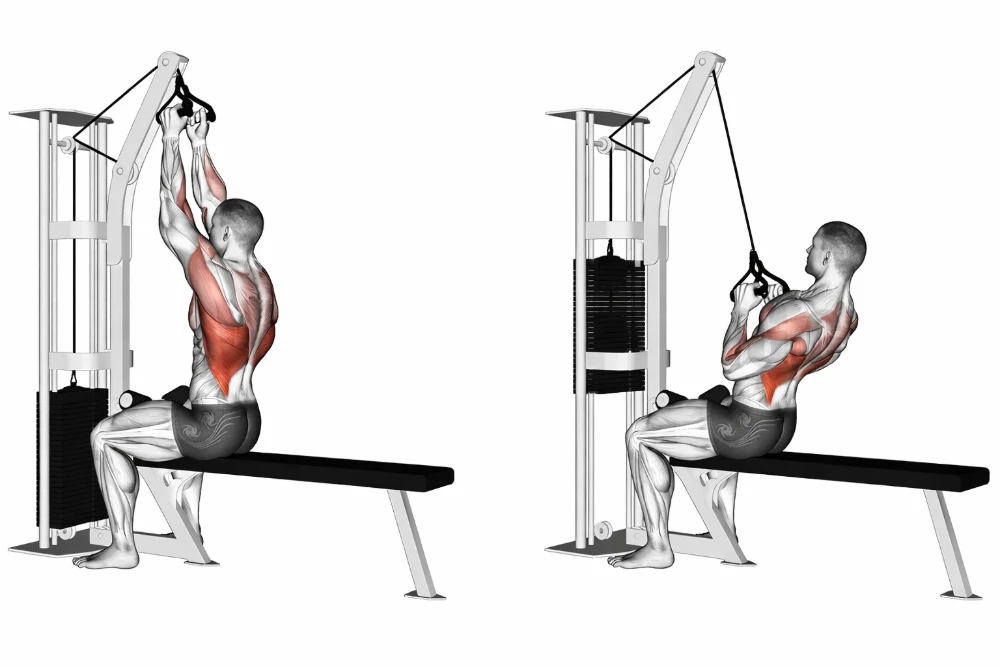 Close-grip pull-down