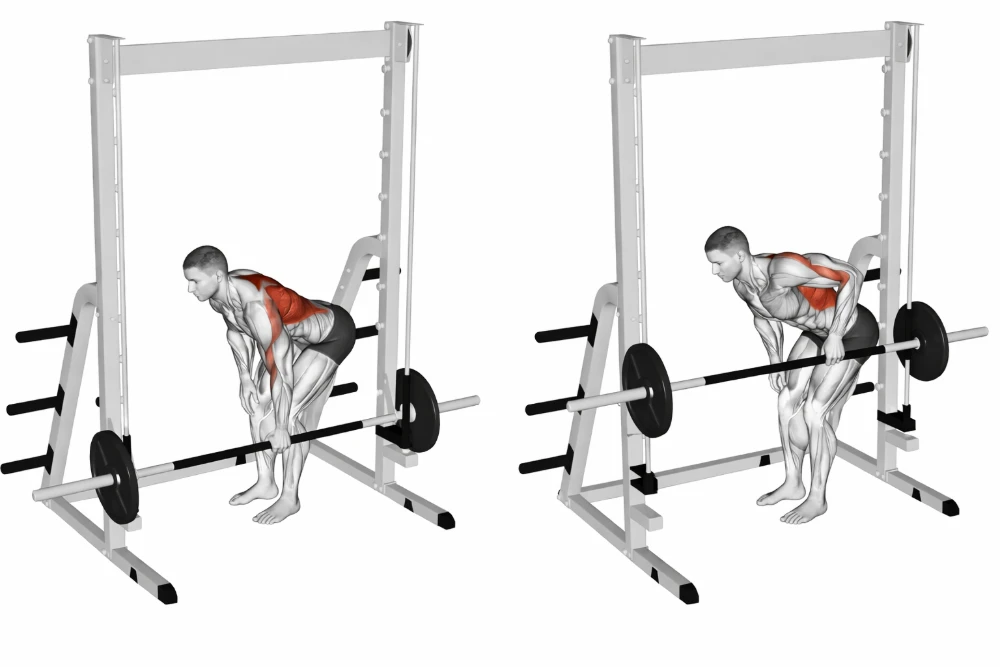 Single-Arm Smith Machine Row