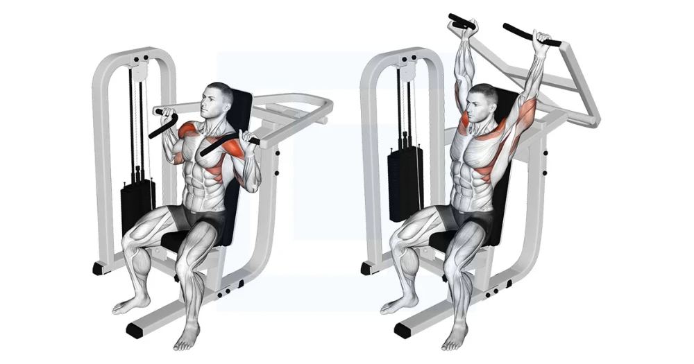 Machine shoulder press