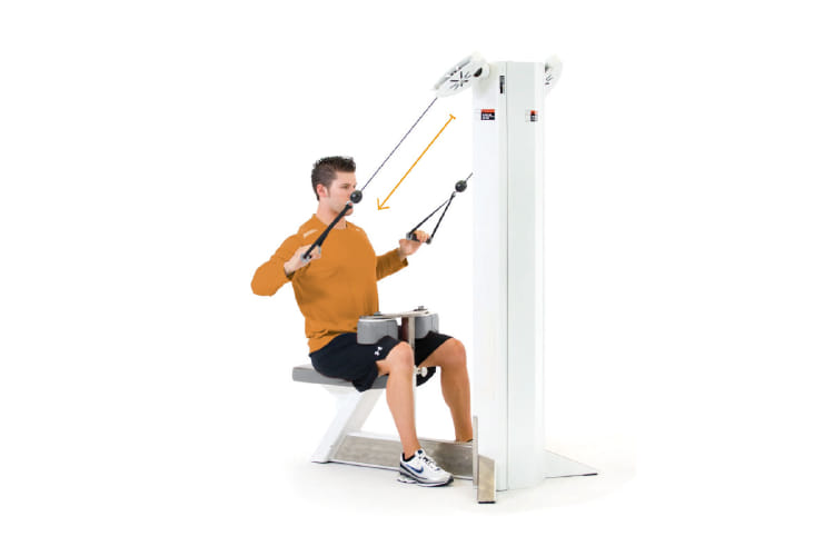 Seated Cable Row x8 lần lặp