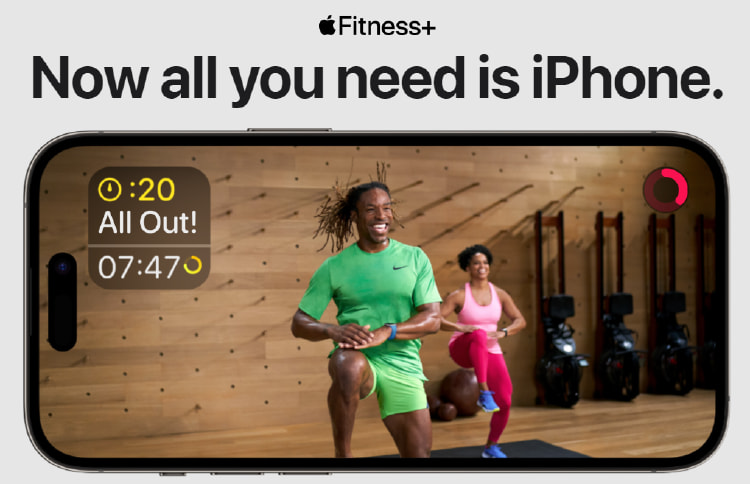 Ứng dụng tốt nhất cho đi bộ: Apple Fitness+