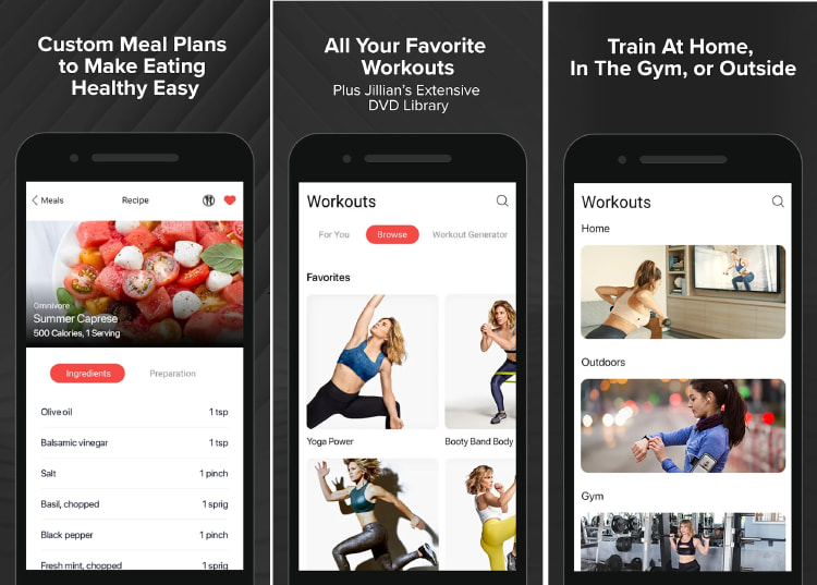 Ứng dụng hướng dẫn tập gym của người nổi tiếng tốt nhất: Jillian Michaels | Fitness App