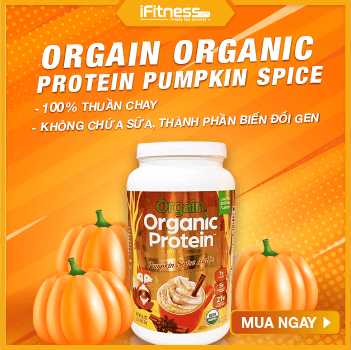 Sữa Tăng Cơ Thực Vật Hữu Cư Thực Vật·Orgain Organic Protein Pumpkin Spice 1,2kg