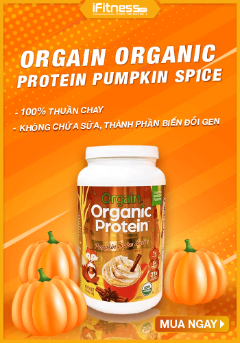 Sữa Tăng Cơ Thực Vật Hữu Cư Thực Vật·Orgain Organic Protein Pumpkin Spice 1,2kg