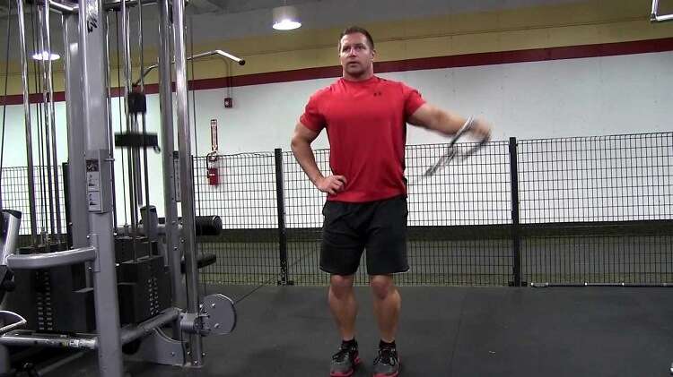 One-Arm Cable Lateral Raise