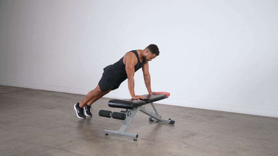 bench push up