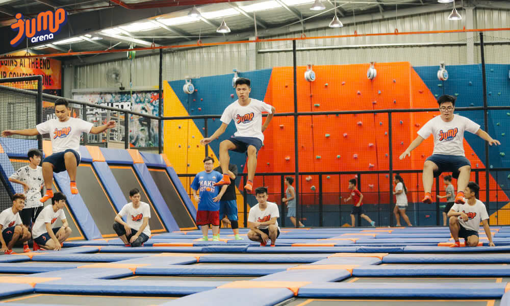 Jump Arena – Điểm đến lý tưởng cho người yêu thích vận động