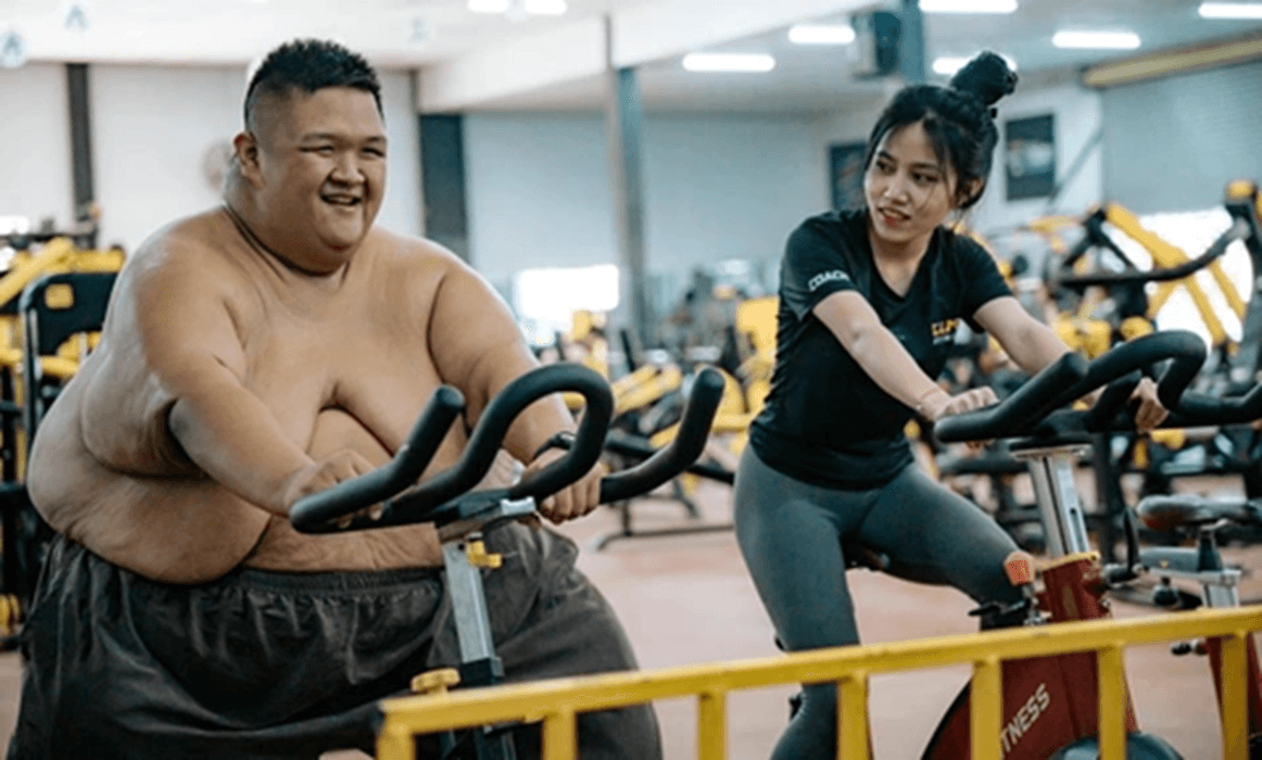 Trọng Nhân đã làm được! Hành trình giảm cân phi thường từ 264kg xuống còn 98kg. (Nguồn: tuoitre.vn)