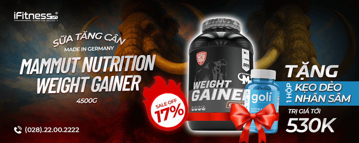 Sữa Tăng Cân Mammut Nutrition Weight Gainer 4500
