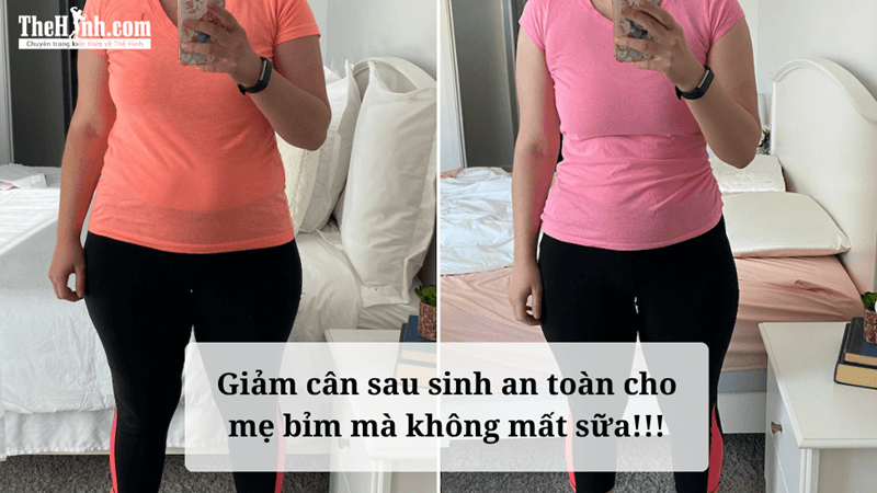 5 Mẹo giảm cân sau sinh an toàn, nhanh chóng mà không mất sữa!