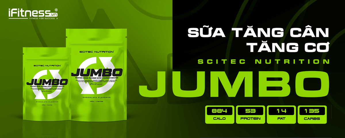 Sữa Tăng Cân Tăng Cơ Scitec Nutrition Jumbo 6600g