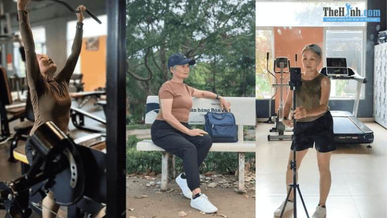 Bà ngoại U80 mê Gym, nâng tạ 10 kg, chơi TikTok cực ngầu!!!