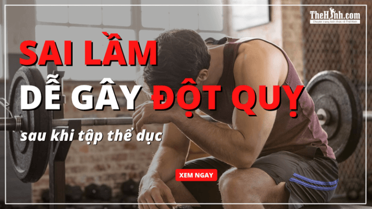 [Cảnh báo] Đột quỵ sau khi tập thể dục: Top 1 sai lầm ai cũng dễ mắc phải!