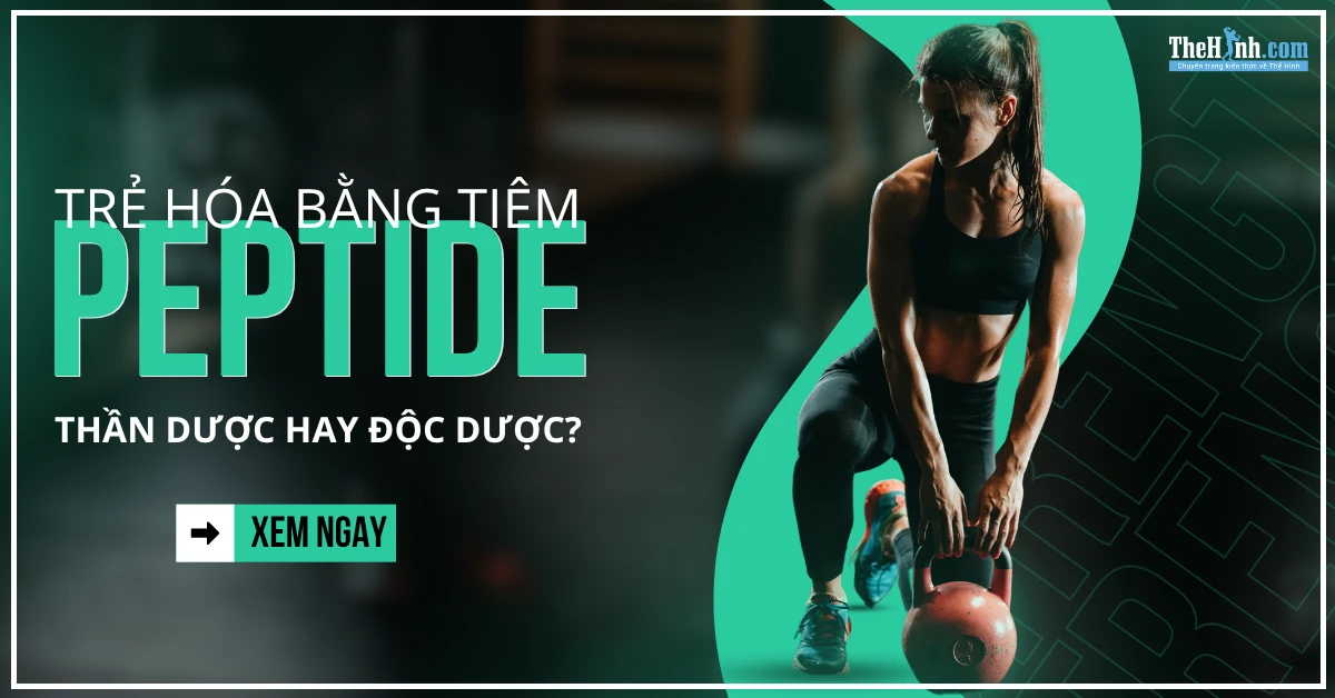 Hé lộ sự thật sốc đằng sau trào lưu tiêm peptide là gì mà giới nhà giàu phát cuồng.