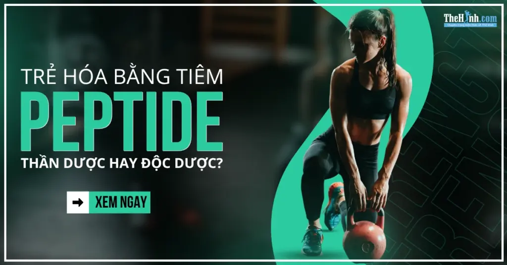 Hé lộ sự thật sốc đằng sau trào lưu tiêm peptide là gì mà giới nhà giàu phát cuồng.