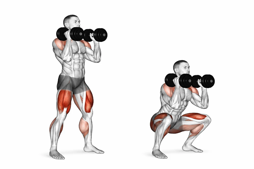 Dumbbell Front Squat