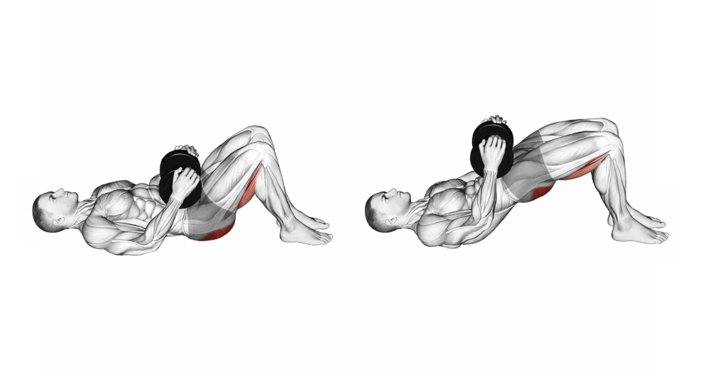 Dumbbell Glute Bridge